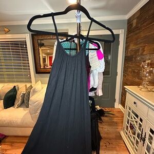 ANTISTAR Black Wide Leg Jumpsuit